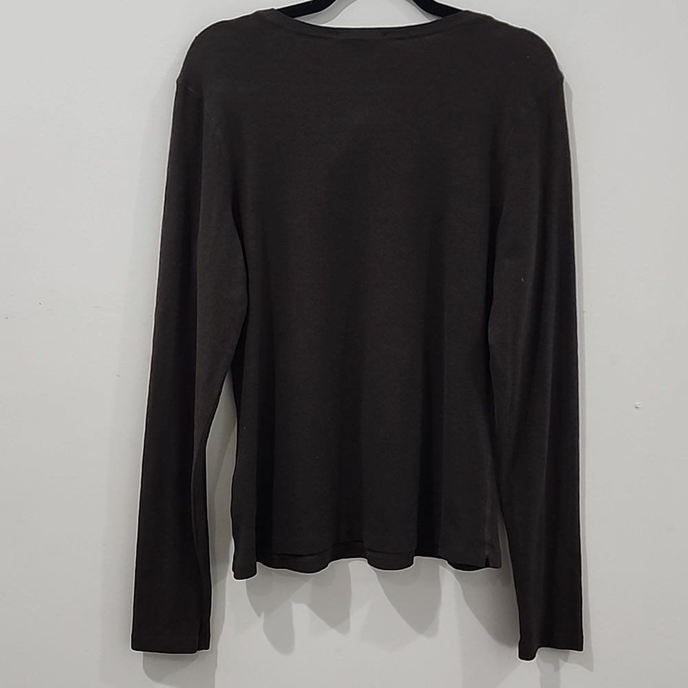 James Perse Long Sleeve Shirt (SZ 4) - Picture 4 of 8